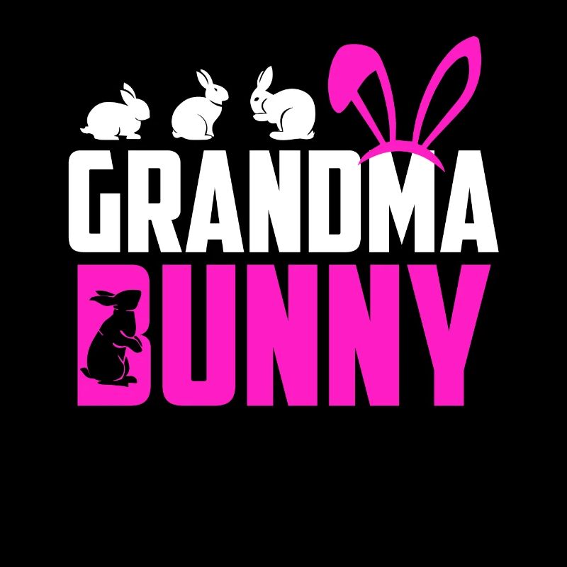 Osterhasen Oma Hase Osterfreunde Großmutter Ostern