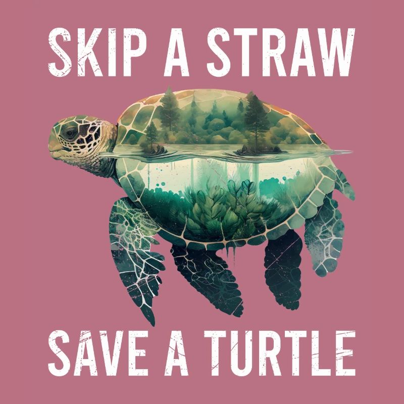 Skip A Straw Save A Turtle Environmental Protection