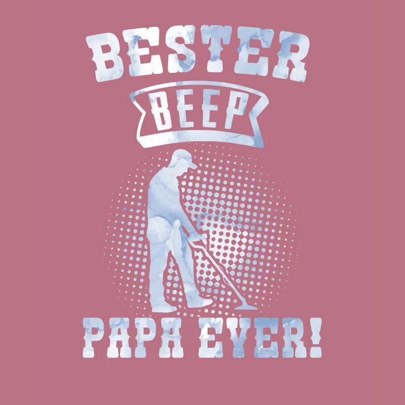 Bester Papa Beeping Sondengänger Sondeln