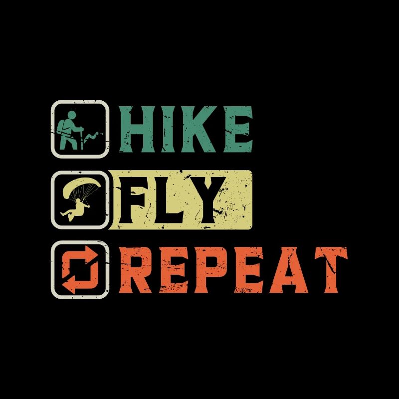 Hike Fly Repeat Bergsport Gleitschirmfliegen