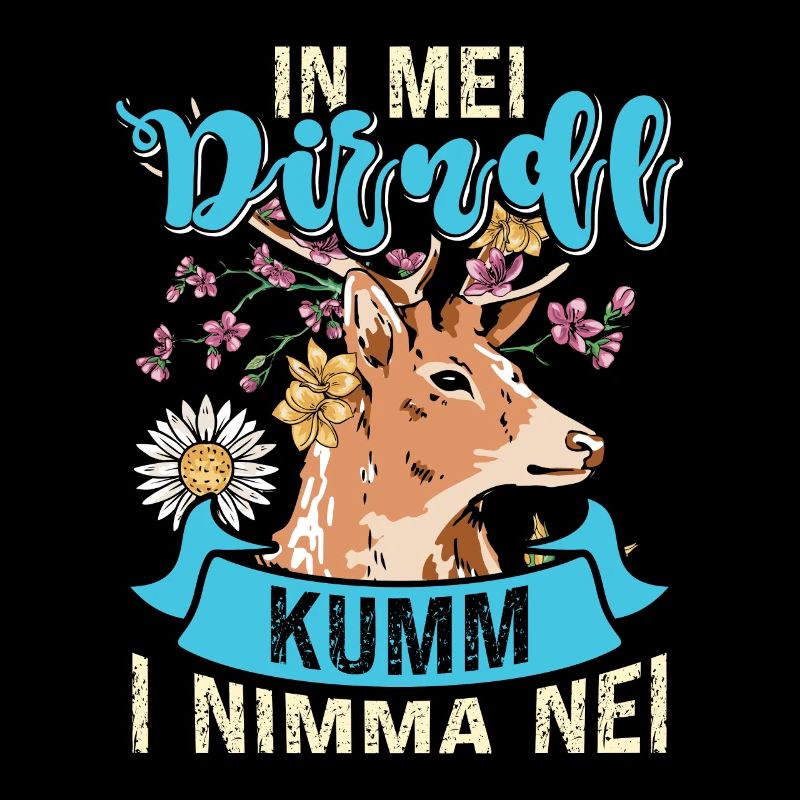 In my Dirndl Kumm i Nimma Nei