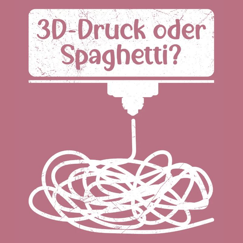 3D-Druck oder Spaghetti 3D Drucken Fail
