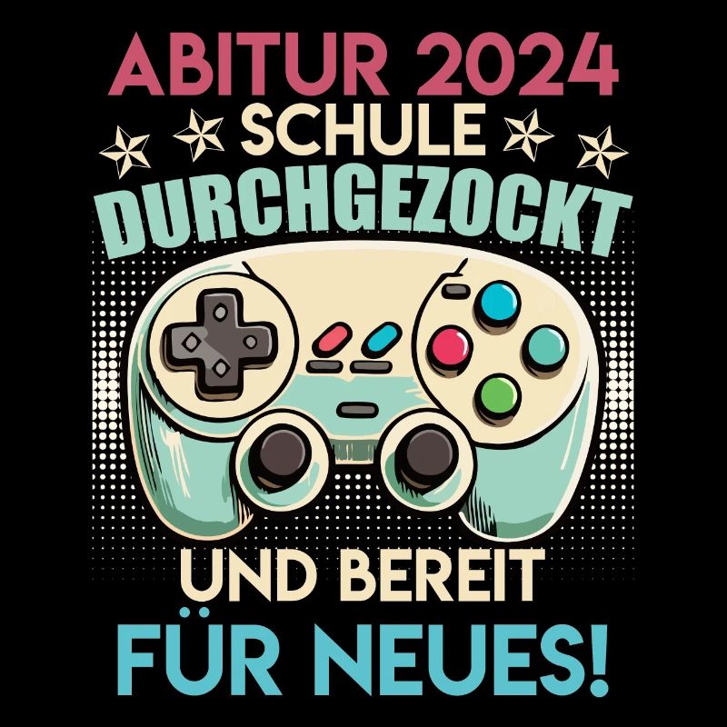 Abitur 2024 Abi School Gambled Diplômé du lycée