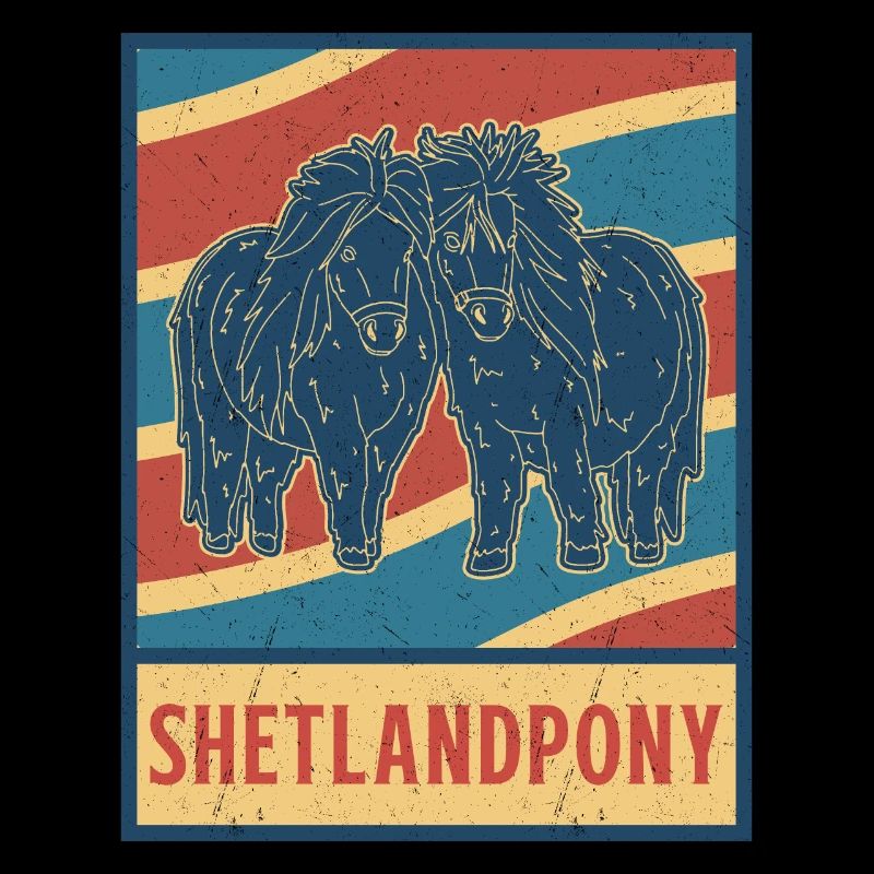 Shetty Shetland Pony Reiterin Mädchen Sport