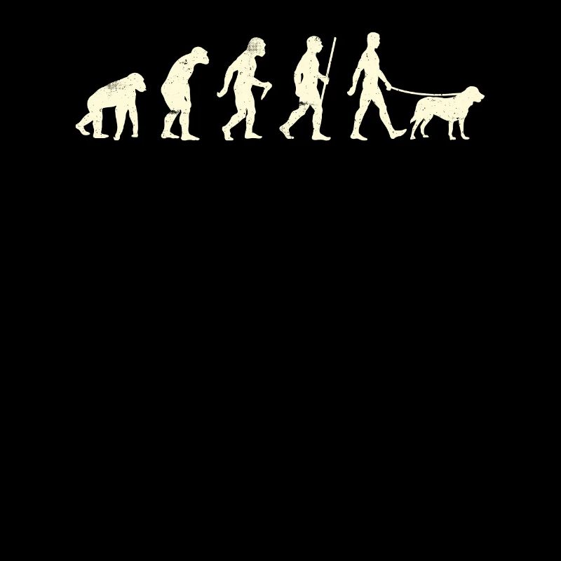Labrador Fan LABRADOR EVOLUTION Lustiges Labrador