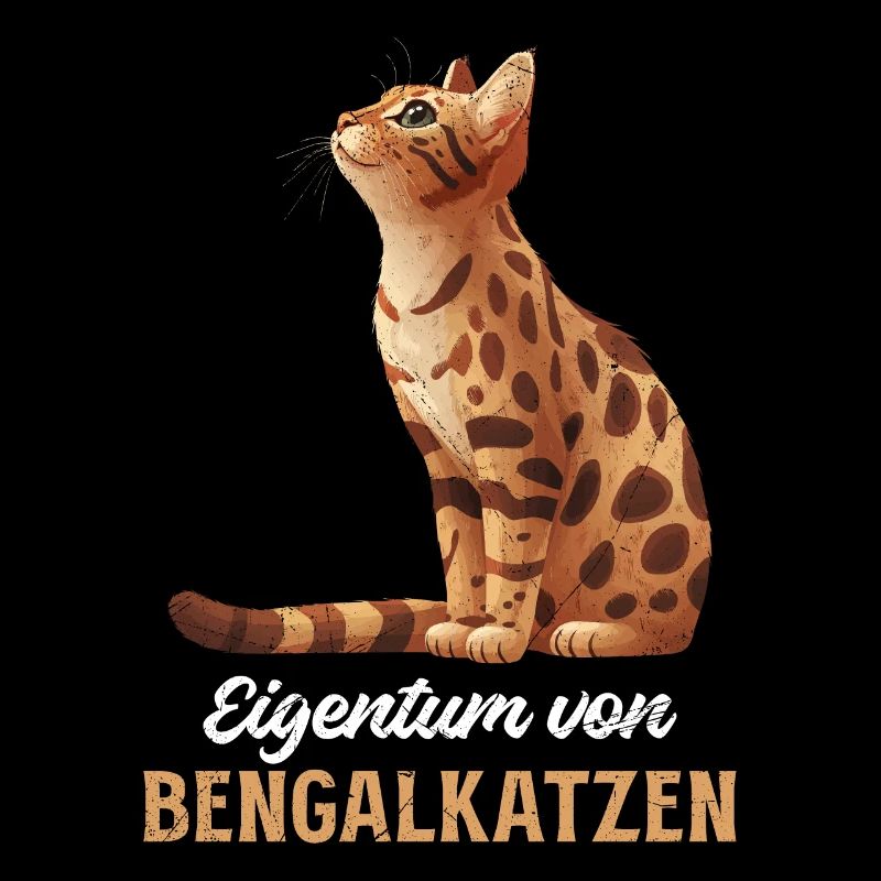 Propriétaires de chats PROPRIÉTÉ DE BENGAL CATS Funny