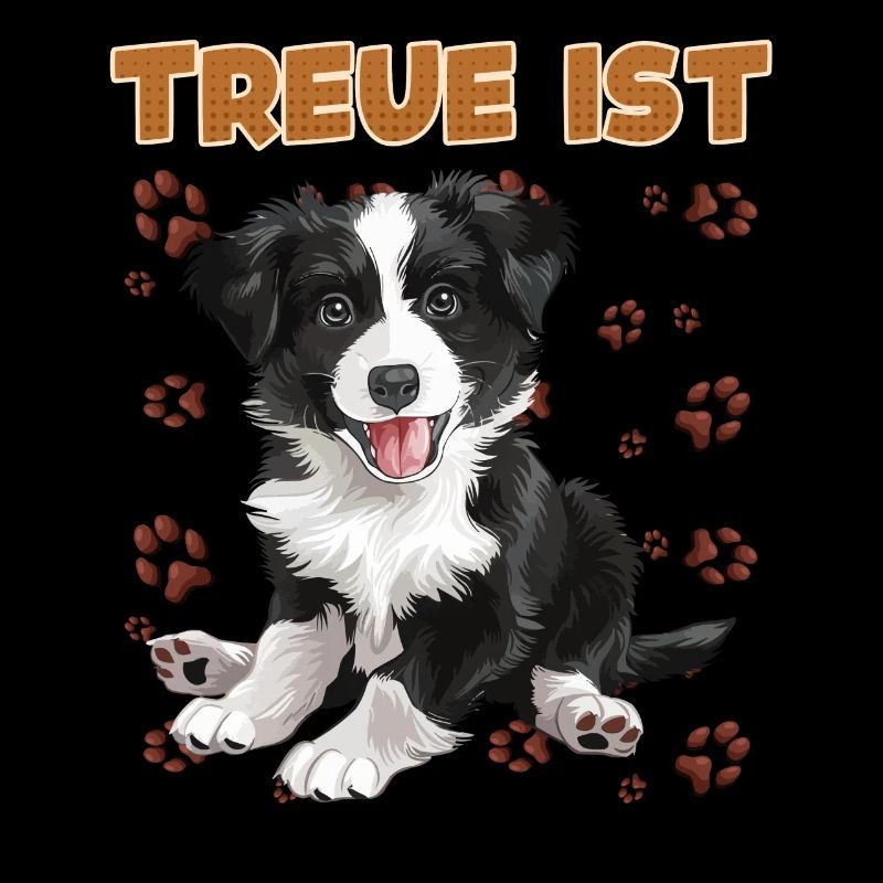 Border Collie TREUE IST ein Border Collie Hunde