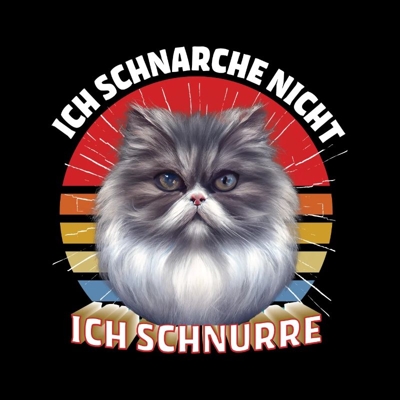 Chat persan JE NE RONFLE PAS, JE RONRONNE