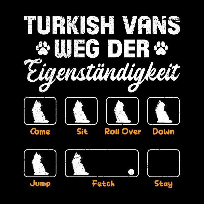 TURKISH VANS WEG DER EIGENSTÄNDIGKEIT Lustiges