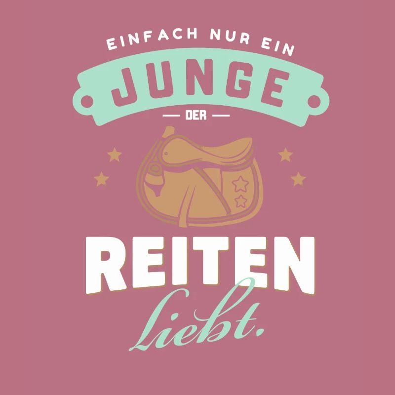 Junge Reiter Liebe Pferd Hobby Freude Idee