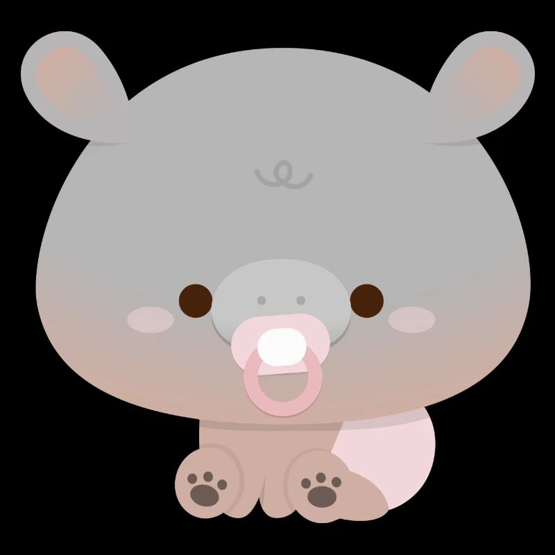 Moo Deng Bébé Hippopotame Pygmée