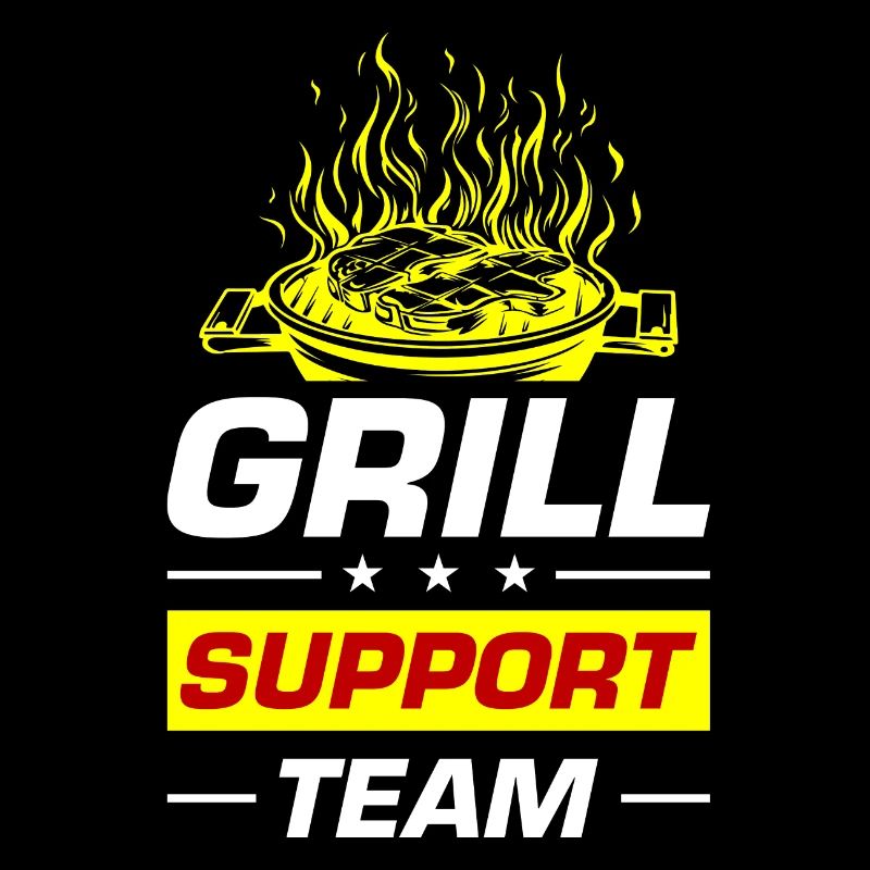 Grill Support Team Grilling Dicton