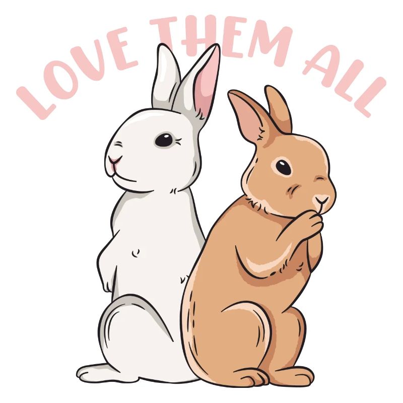Conception de lapin mignon pour les propriétaires de lapins