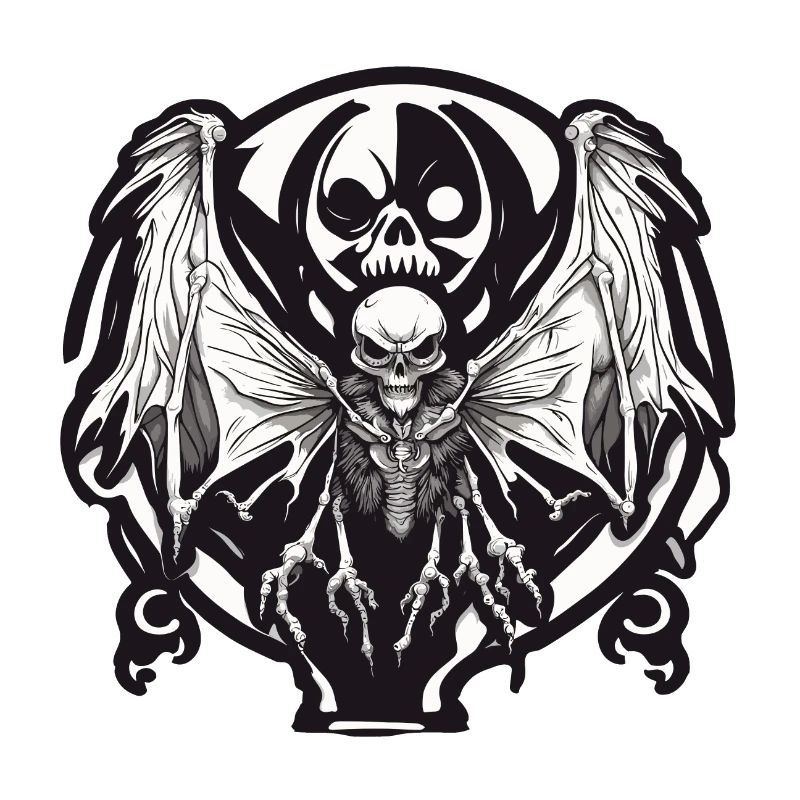 Mothman / Moth / Insect / Mythical Creature / Flutter