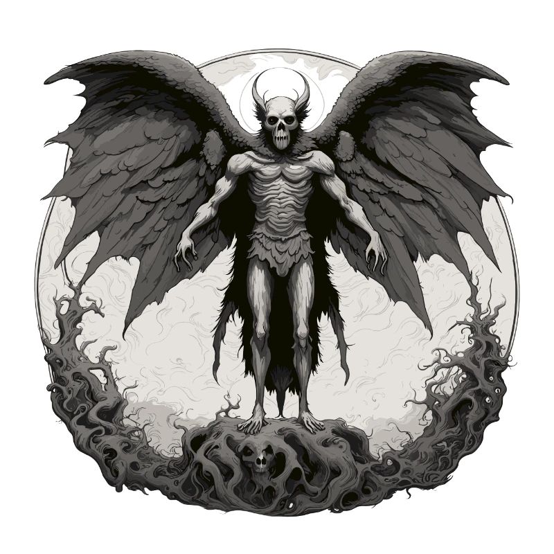 Mothman / Moth / Insect / Mythical Creature / Flutter