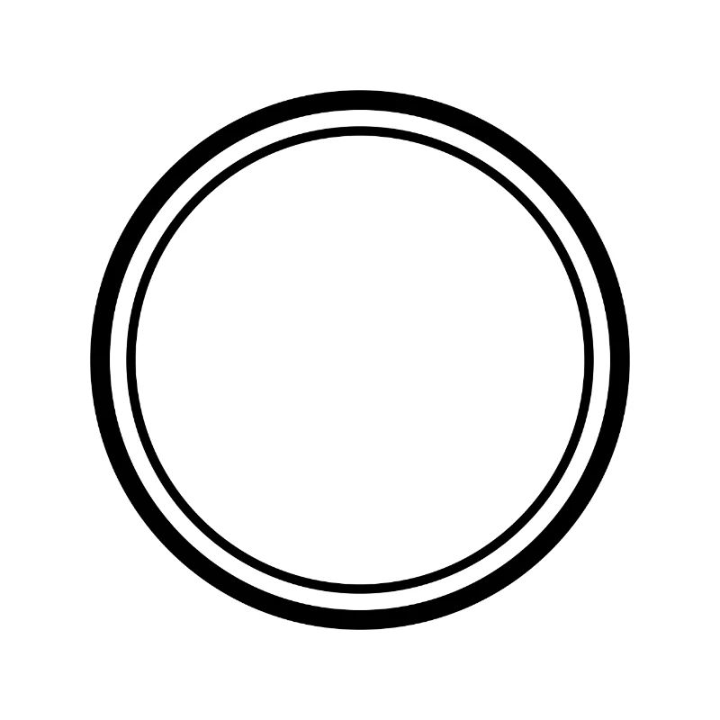Double Circle Frame