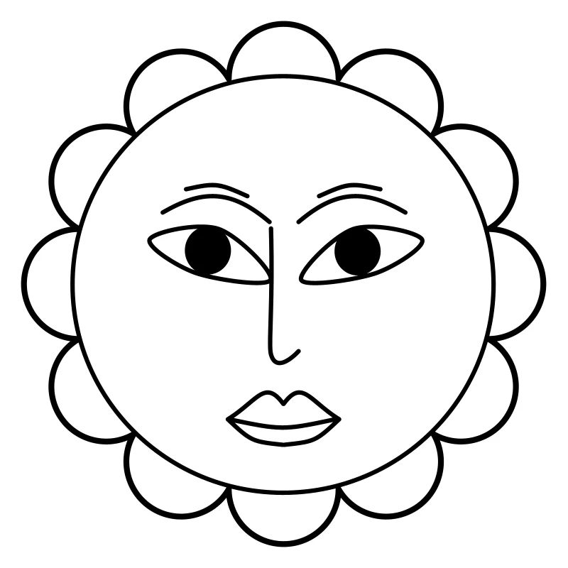 Schlichte Blume