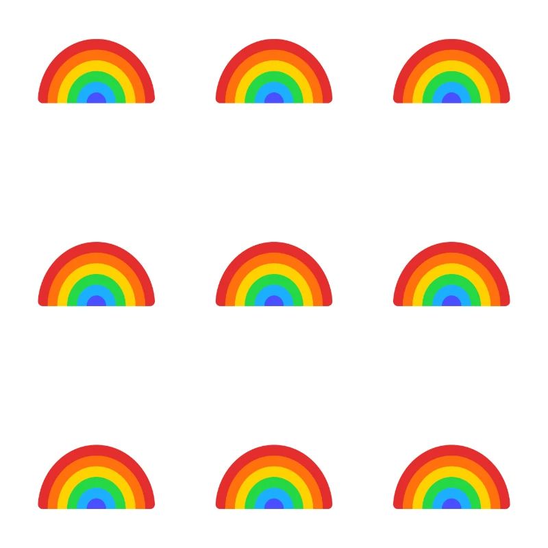 Rainbow Pattern - Happy Pride