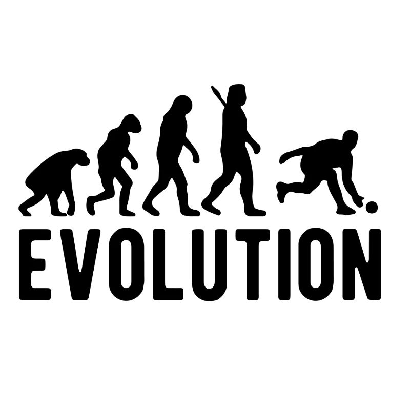 Bowling evolution bowling sport bowling gift idea