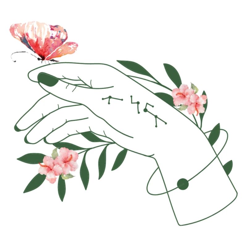 Main du papillon