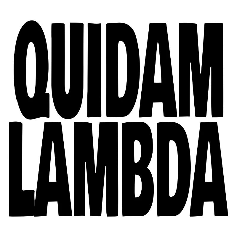 quidam lambda