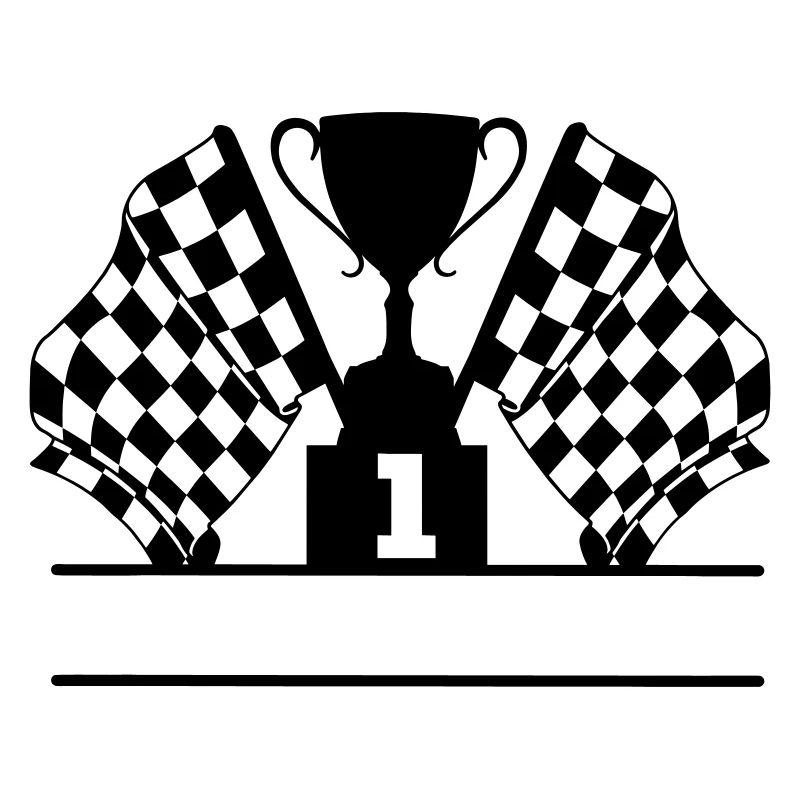 Drapeau numéro 1 de la Coupe de course automobile