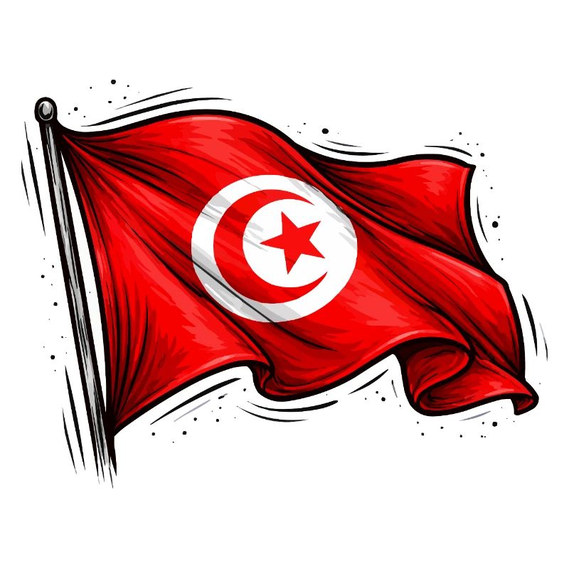 Drapeau tunisien