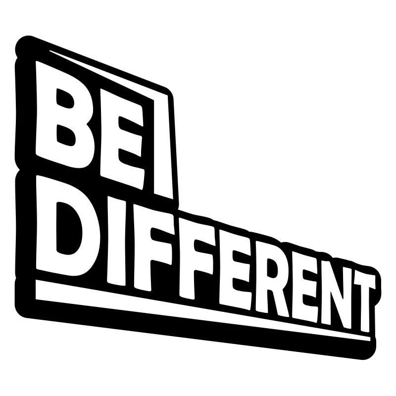 Soyez différent Logo Design