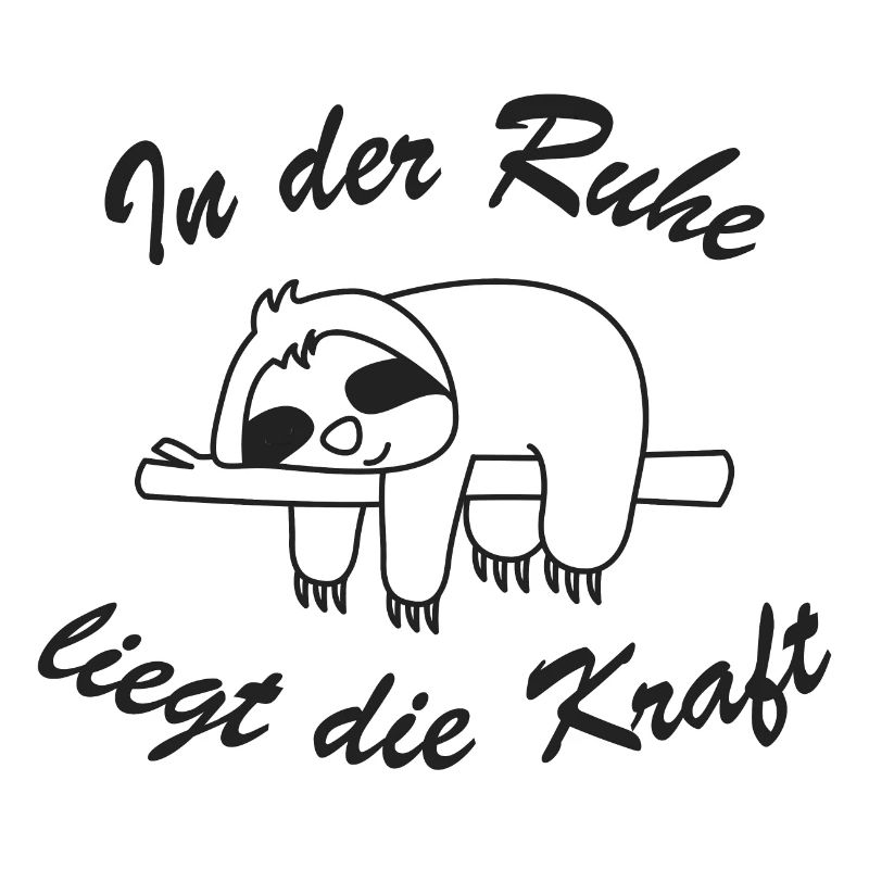 Faultier In der Ruhe liegt die Kraft