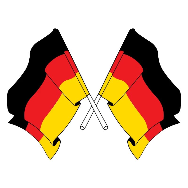 Two flags Germany