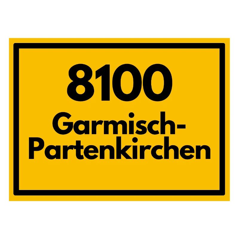 ANCIEN CODE POSTAL 8100 GARMISCH-PARTENKIRCHEN