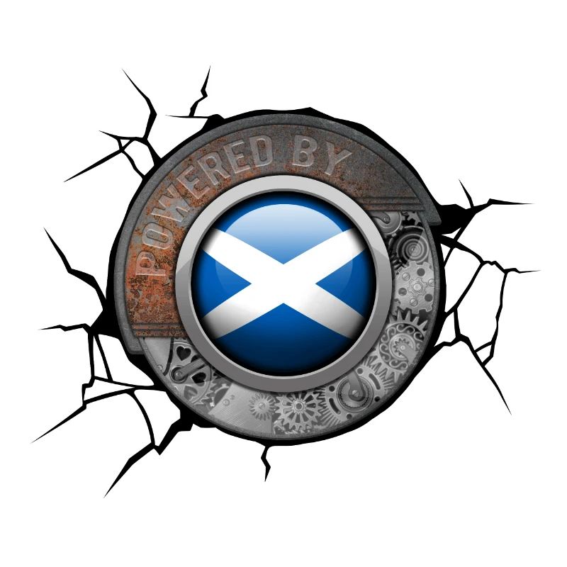 Scotland Steampunk Engine Powered By Pride