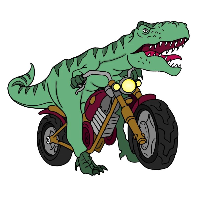 Dinosaur Motorcycle