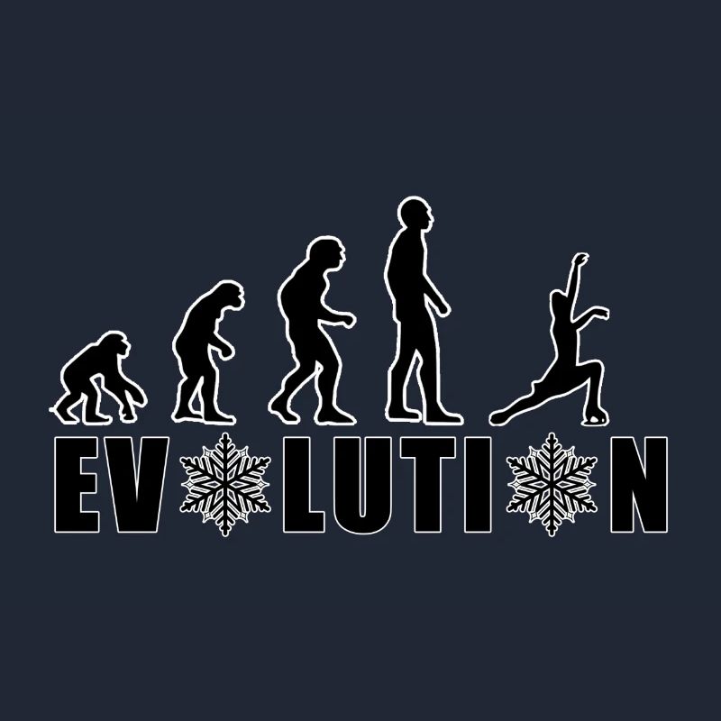 EVOLUTION EISKUNSTLAUF WINTER SCHNEE