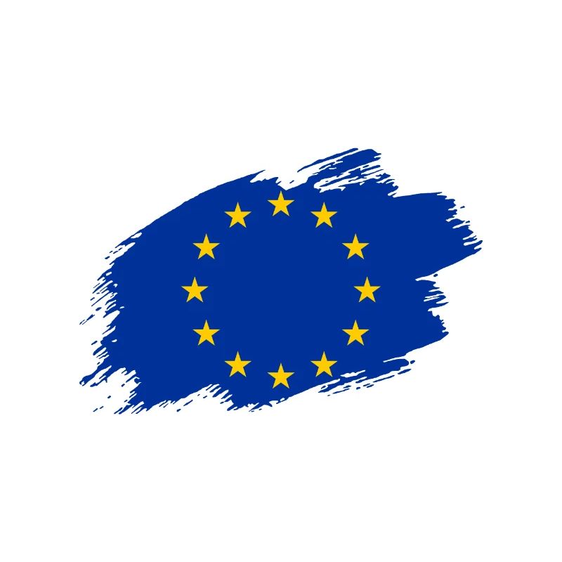 Drapeau du drapeau de l'Europe