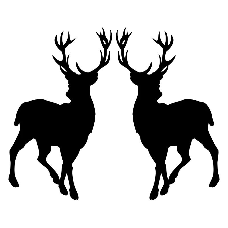 Deer Silhouette 02