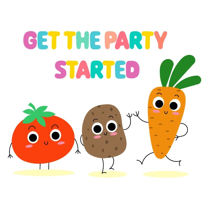 Veggie Party - Vegetable Party - Gift Idea