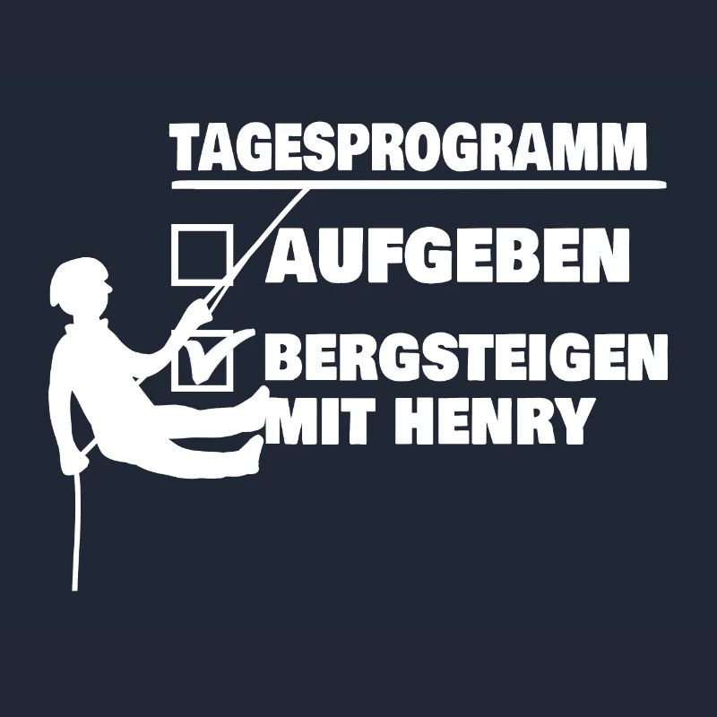 Berg mit henry oder aufgeben