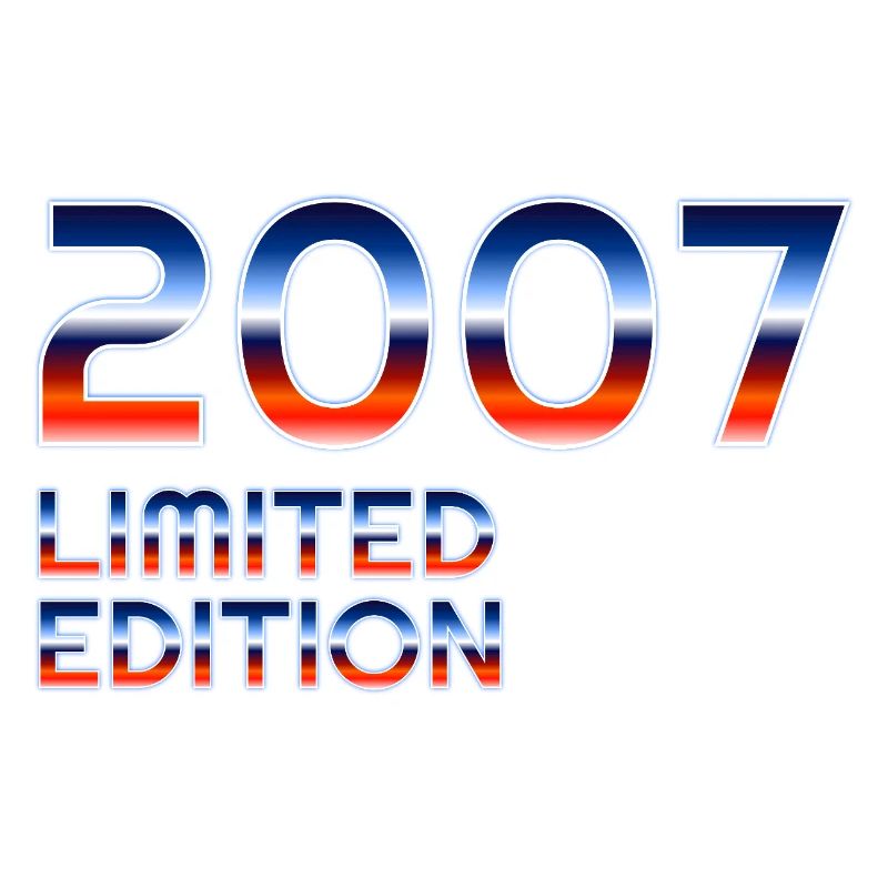 Design rétro 2007 en édition limitée