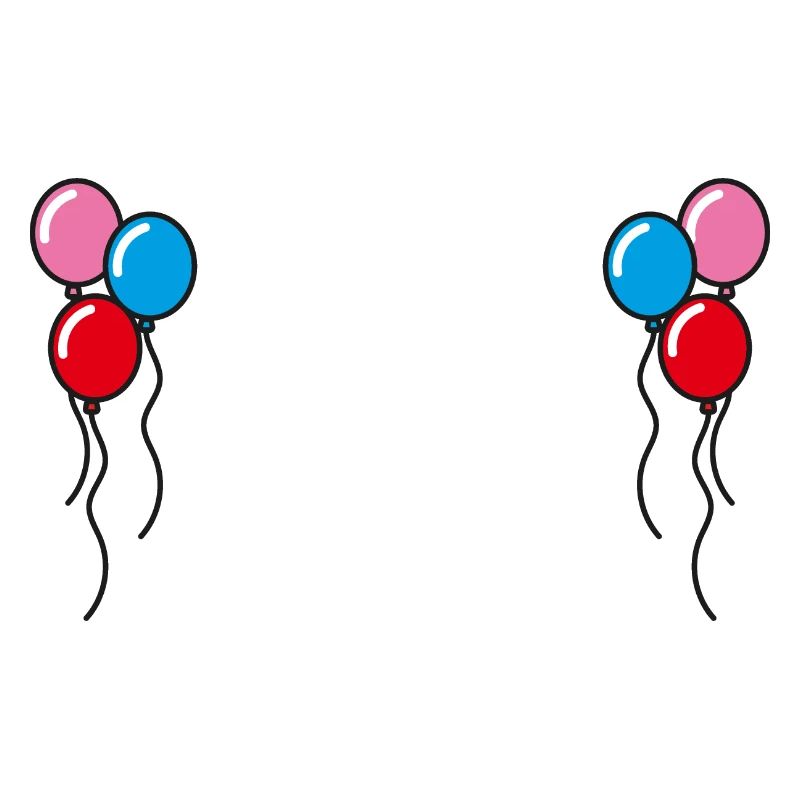 Luftballons Geschenkidee
