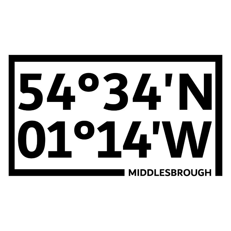 Coordonnées de Middlesbrough