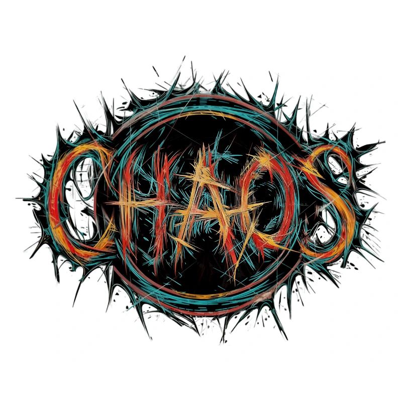 Chaos. Mad Design with Disordered Image