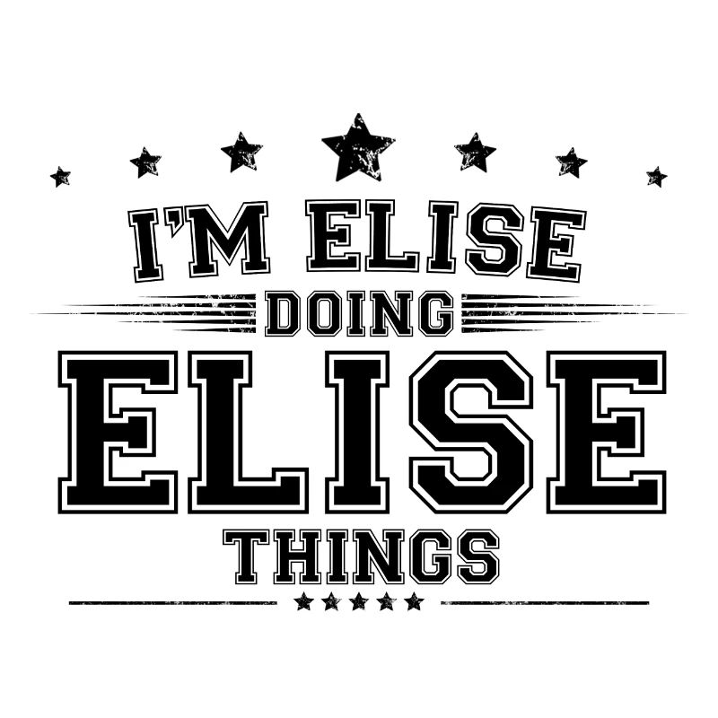 i’m Elise doing Elise things