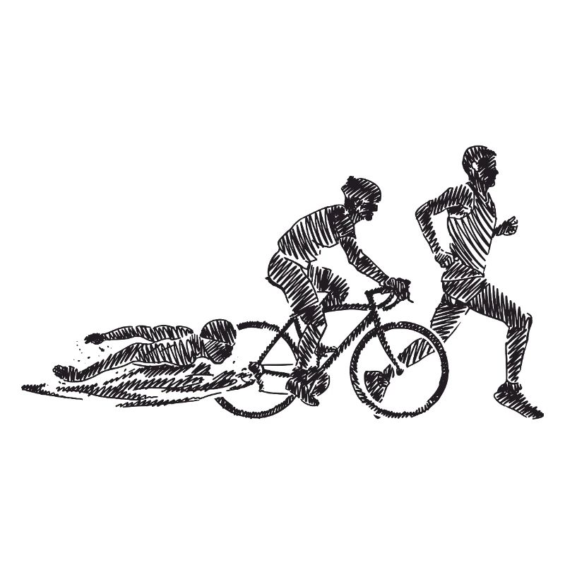 Radfahrender Zombie-Circuit