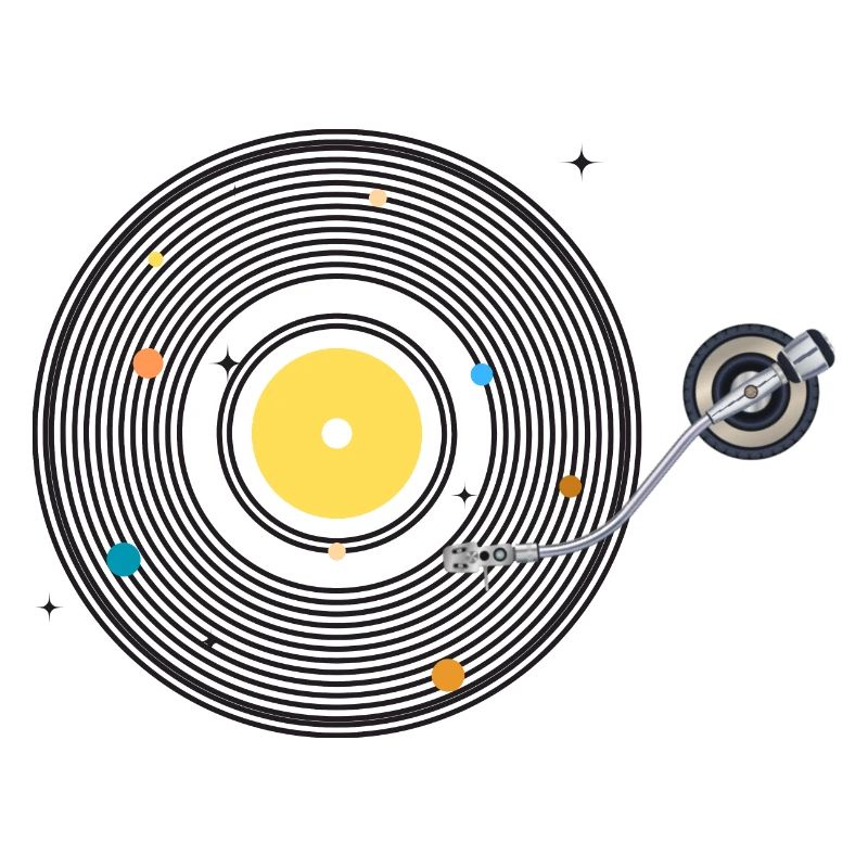 Solar System Vinyl Record