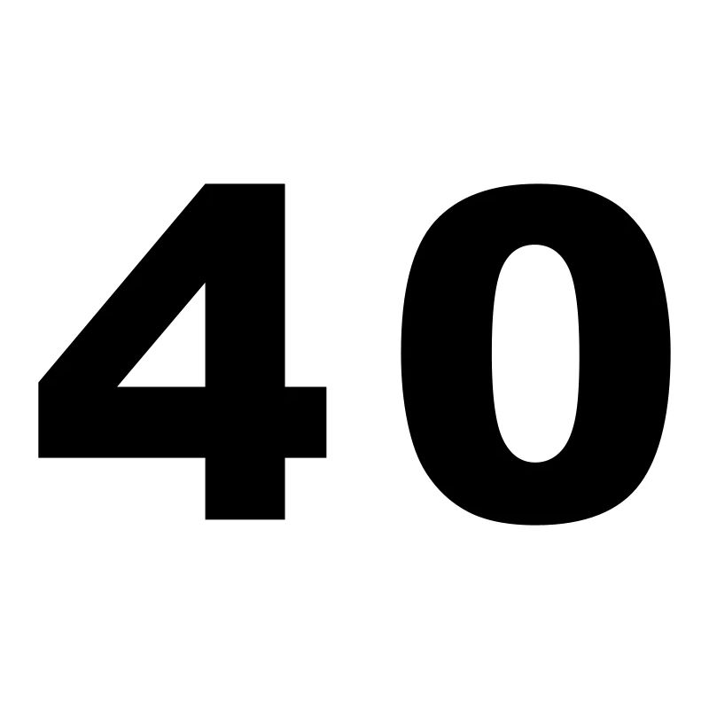 Nombre - 40 - quarante