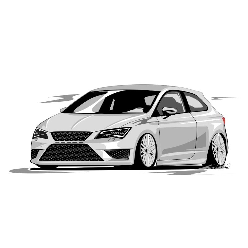 Leon de la fr, faible, profond, Stanced, Cupra
