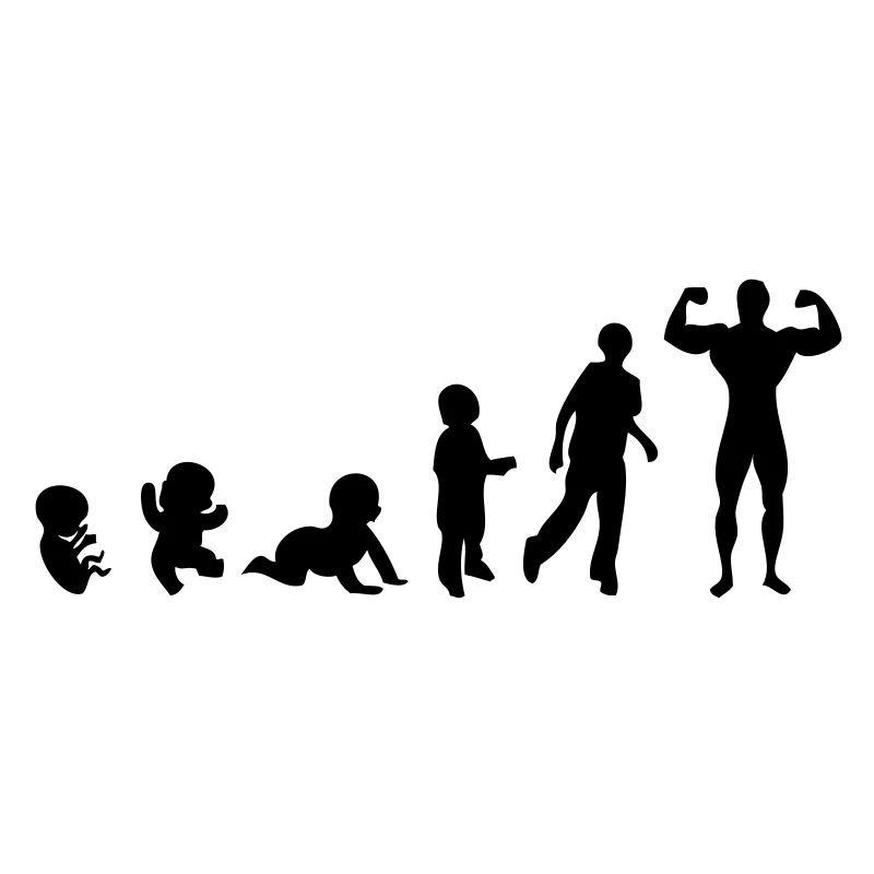 Evolution Mensch, Männer, Mann Bodybuilding-Sport
