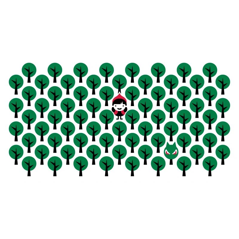 Fairytale - Rotkaeppchen - Märchen - Wolf - Quer