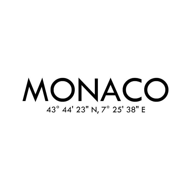Monaco - Coordinates - Latitude - Longitude
